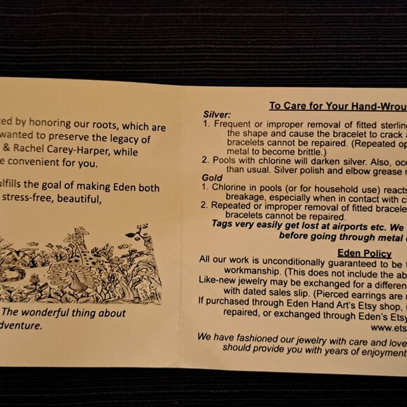 Eden Hand Art's Cape Cod Jewelry Shiner bracelet - Picture 7 of 8